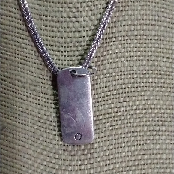 Silvertone blessed necklace christian catholic religious positivity affirmation - Picture 3 of 3